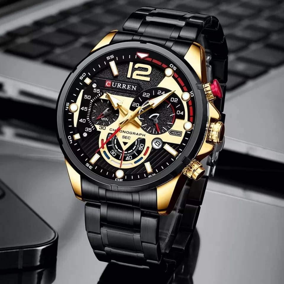 COMBO RELOJ CURREN 8395+AUDIFONOS M19