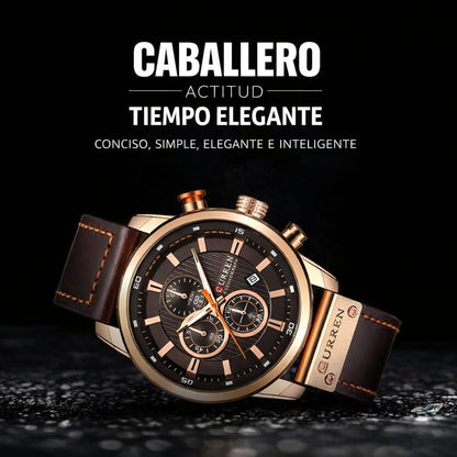 RELOJ CURREN 8291 EN CUERO