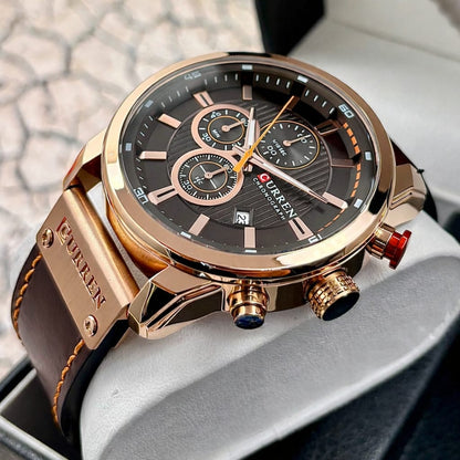 RELOJ CURREN 8291 EN CUERO