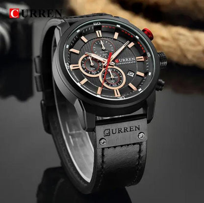 RELOJ CURREN 8291 EN CUERO