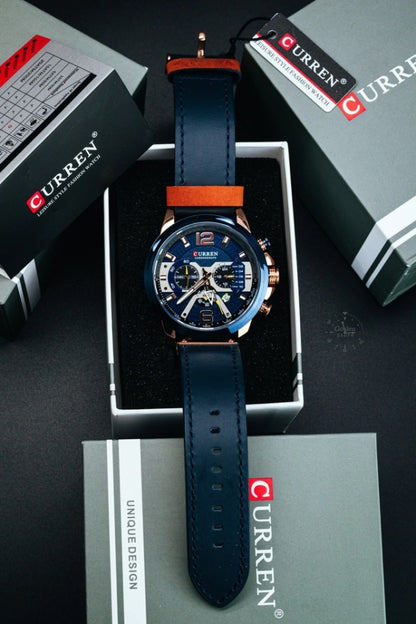 RELOJ CURREN 8329 EN CUERO ORIGINAL